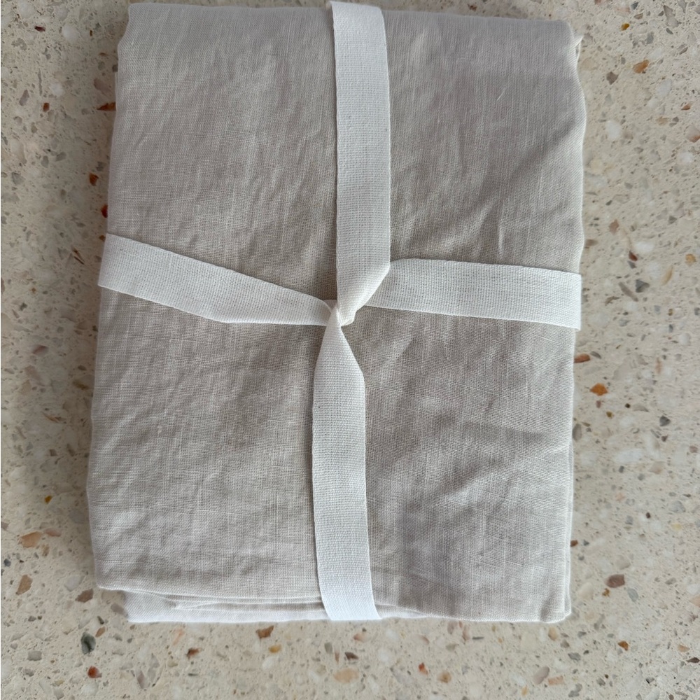 Quince European linen sham set - standard NWT - Picture 4 of 6